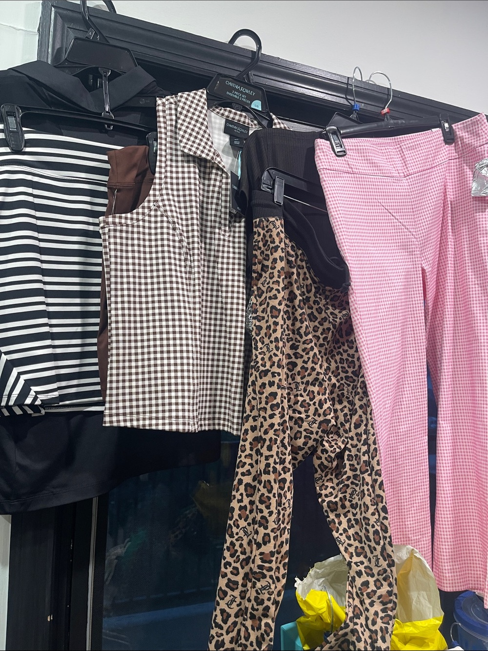 Bundle Pink Gingham Women’s Pants